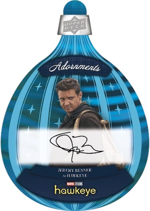 Adornment Signatures Die-Cut Light FX Jeremy Renner as Hawkeye MOCK UP