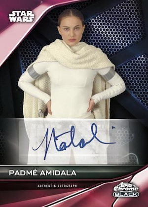 Auto Red Refractor Natalie Portman as Padme Amidala MOCK UP