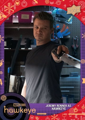 Base Red Parallel Jeremy Renner as Hawkeye MOCK UP Base Red Parallel Jeremy Renner as Hawkeye MOCK UP