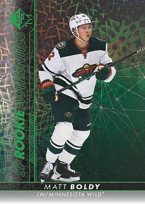 Base SP Rookie Authentics Green Tint Patterned Foilboard Parallel Matt Boldy MOCK UP Base SP Rookie Authentics Green Tint Patterned Foilboard Parallel Matt Boldy MOCK UP