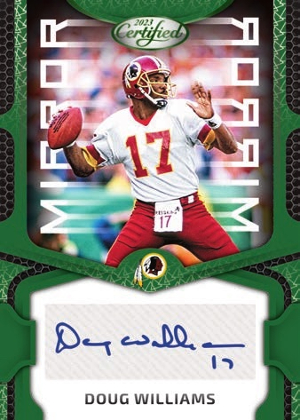 Mirror Signatures Green Doug Williams MOCK UP