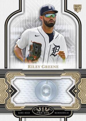 Tier One Uniform Button Relics Riley Greene MOCK UP