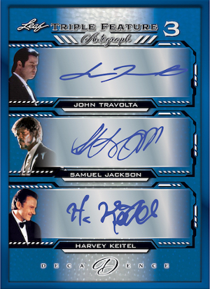 Triple Feature 3 Auto John Travolta, Samuel L. Jackson, Harvey Keitel MOCK UP