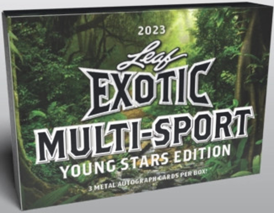 2023 Leaf Exotic Multi-Sport Young Stars