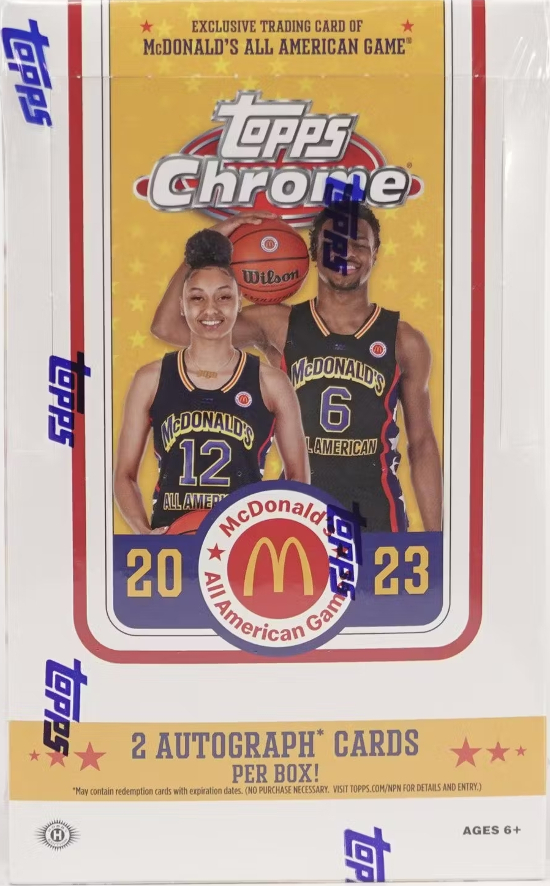 2023 Topps Chrome McDonald's All-American Basketball