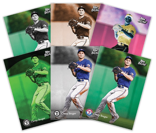 Base Parallels Corey Seager MOCK UP