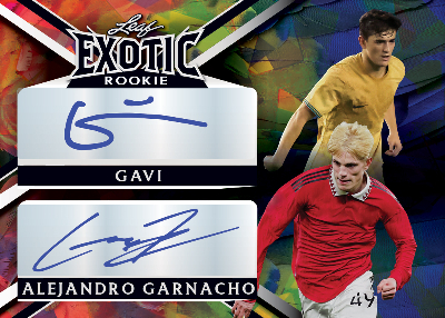 Dual Signatures Gavi, Alejandro, Garnacho MOCK UP