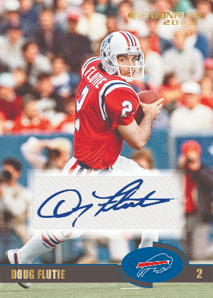 Retro 2003 Auto Doug Flutie MOCK UP