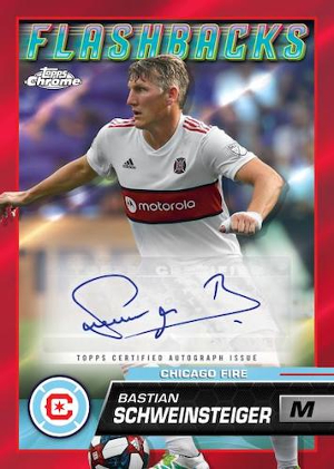 Base Flashbacks Auto Red Refractor Bastian Schweinsteiger MOCK UP Base Flashbacks Auto Red Refractor Bastian Schweinsteiger MOCK UP