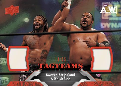 Base Tag Teams Red Mat Relic Swerve Strikland & Keith Lee MOCK UP