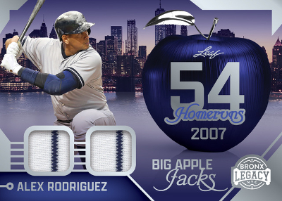 Big Apple Jacks Relics Alex Rodriguez MOCK UP Big Apple Jacks Relics Alex Rodriguez MOCK UP