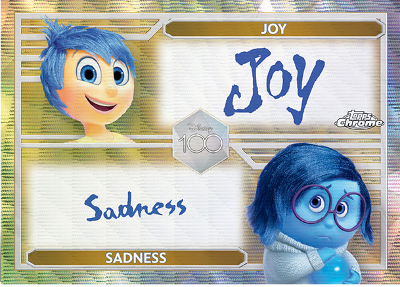 Dual Facsimile Auto Joy. Sadness MOCK UP