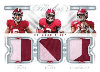 Legacy Patches Bryce Young, Jalen Hurts, Tua Tagovailoa MOCK UP