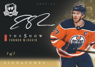 The Show Black-Gold Connor McDavid MOCK UP