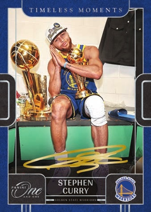 Timeless Moments Auto Vertical Stephen Curry MOCK UP