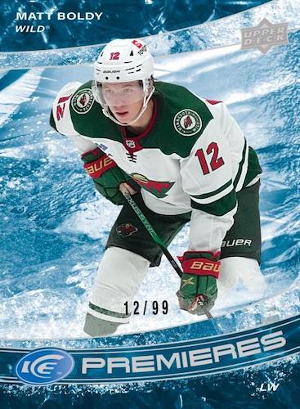 Base Ice Premieres Level 1 Matt Boldy MOCK UP