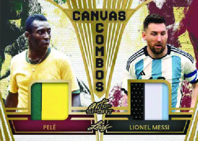 Canvas Combos Pele, Lionel Messi MOCK UP