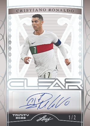 Clear Auto Silver Cristiano Ronaldo MOCK UP