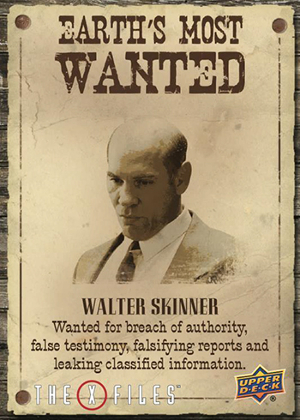 Earth's Most Wanted Walter Skinner MOCK UP