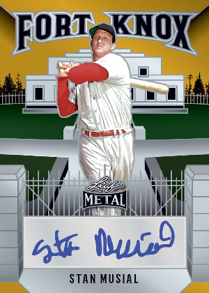 Fort Knox Auto Stan Musial MOCK UP