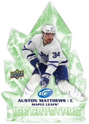 Ice Crystals Neon Variants Auston Matthews MOCK UP