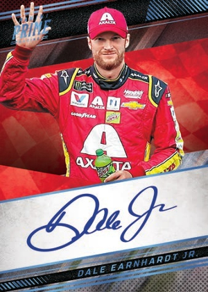 Prime Signatures Holo Platinum Blue Dale Earnhardt Jr MOCK UP