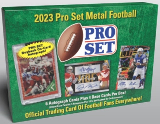 2023 Pro Set Metal Football