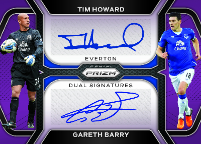 Dual Signatures Tim Howard, Gareth Barry MOCK UP