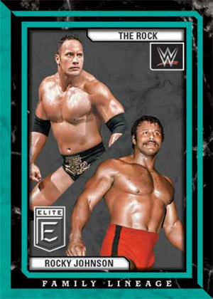 Family Lineage The Rock, Rocky Johnson MOCK UP