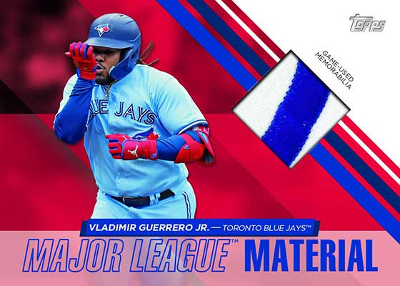 Major League Material Vladimir Guerrero Jr MOCK UP