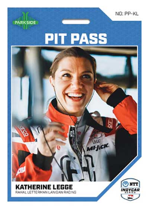 Pit Pass Katherine Legge MOCK UP