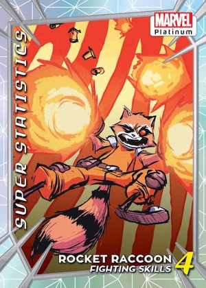 Super Statistics Rocket Raccoon MOCK UP Super Statistics Rocket Raccoon MOCK UP