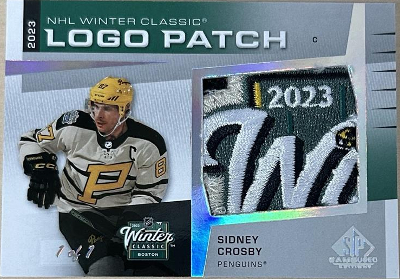 2023 Winter Classic Logo Patch Sidney Crosby