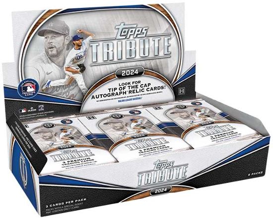 2024 Topps Tribute Baseball Hobby Box 2024 Topps Tribute Baseball Hobby Box