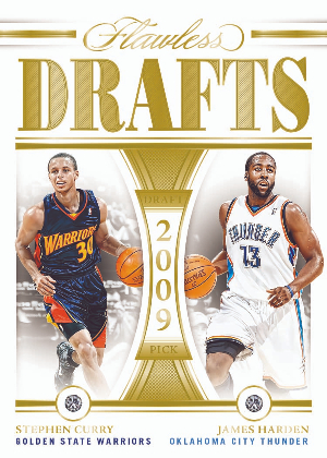 Base Flawless Drafts Stephen Curry, James Harden MOCK UP