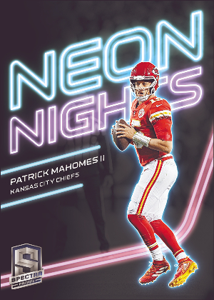 Neon Nights Patrick Mahomes II MOCK UP