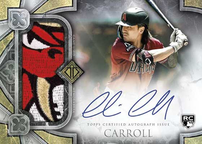 Transcendent Collection Patch Autos Corbin Carroll MOCK UP