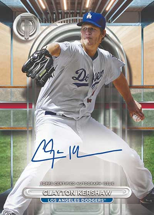 Tribute Career Achievement Auto Clayton Kershaw MOCK UP Tribute Career Achievement Auto Clayton Kershaw MOCK UP