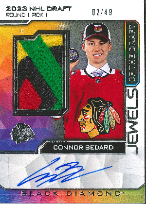 Jewels of the Draft Auto Connor Bedard