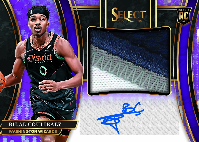 Jumbo Rookie Signature Swatches Purple Bilal Coulibaly MOCK UP