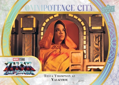 Omnipotence City Tessa Thompson as Valkyrie MOCK UP