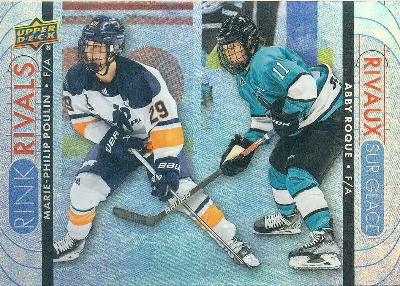 Rink Rivals Marie-Philip Poulin, Abby Roque Rink Rivals Marie-Philip Poulin, Abby Roque