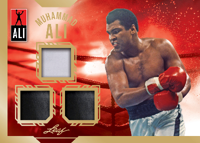 Triple Memorabilia Muhammad Ali MOCK UP