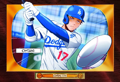 '55 Bowman Anime Shohei Ohtani MOCK UP