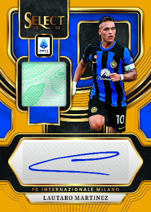 Auto Memorabilia Gold Lautaro Martinez MOCK UP Auto Memorabilia Gold Lautaro Martinez MOCK UP