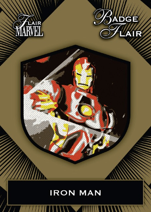 Badge Flair Iron Man MOCK UP