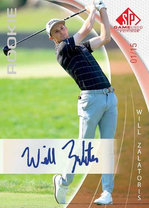 Base Auto Red Will Zalatoris MOCK UP Base Auto Red Will Zalatoris MOCK UP