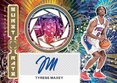 Burst Rate Signatures Tyrese Maxey MOCK UP