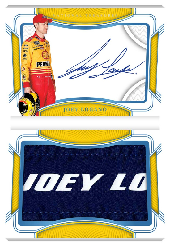 Jumbo Firesuit Material Signatures Joey Logano MOCK UP