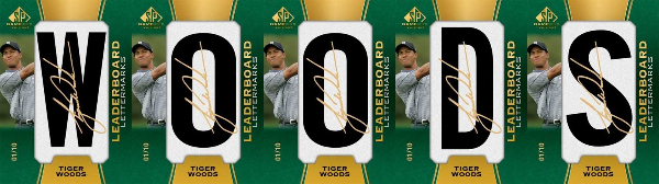 Leaderboard Lettermarks Tiger Woods MOCK UP Leaderboard Lettermarks Tiger Woods MOCK UP